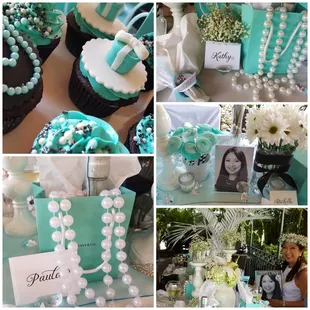 She matched perfectly my tiffany event!