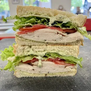 The Balby Special on toasted Sourdough.