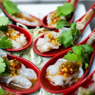 a close up of a plate of food