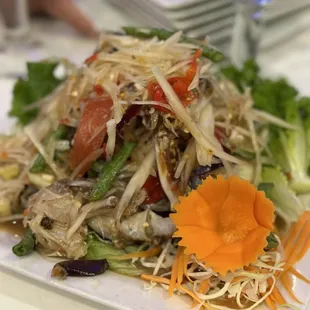 Lao papaya salad