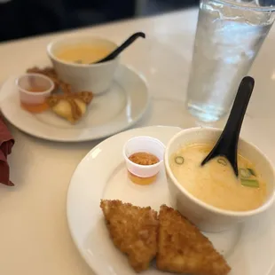 Appetizer to the lunch special