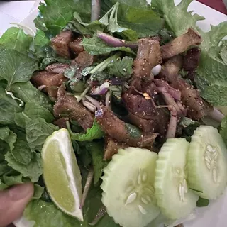 29. Larb Crispy Pork Belly Salad