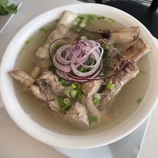 Beef rib pho