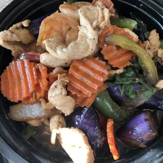 Spicy Eggplant Stir Fried