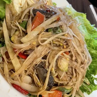Laos style papaya salad