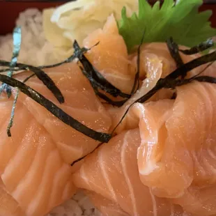 sushi and sashimi, food, sashimi, sushi