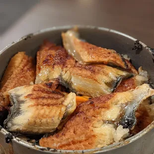 Kama meshi unagi