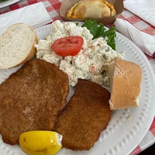 Chicken Milanesa Lunch