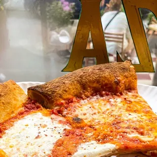 Margherita Slice &amp; Classic Slice, $3 each