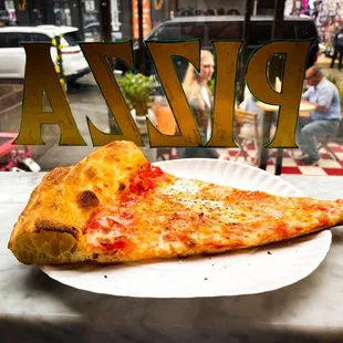 Classic Pizza. $3 + tax + tip