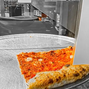 Vegan Marinara Slice