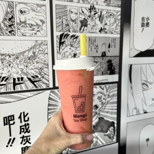 Strawberry smoothie