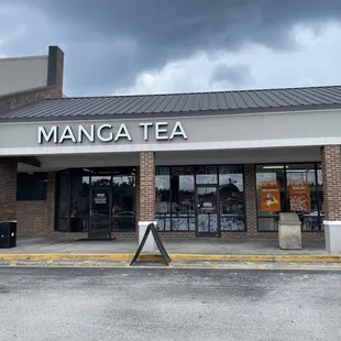 the front of the store