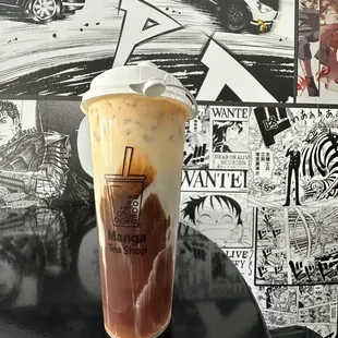 Thai milk tea