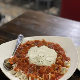 Kayseri Manti Turkish Ravioli $23.00