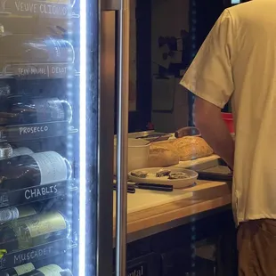 Chef Mike was working so hard!