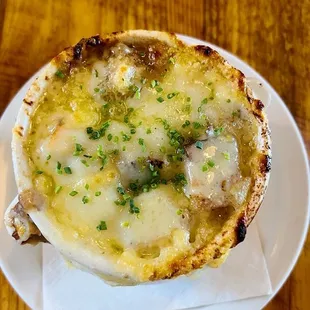 Wood Fires French Onion Soup