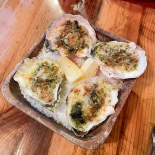 Oysters Rockefeller