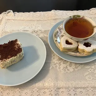 Tiramisu and Jam Cookies