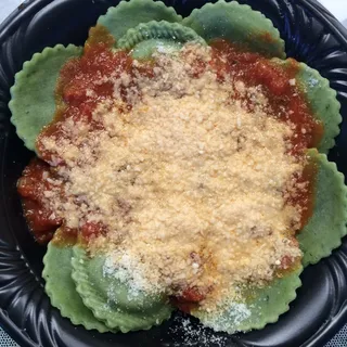 Spinach Asparagus Ravioli