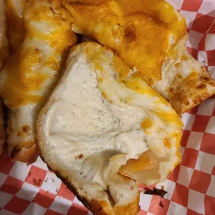 Cold raw disgusting dough