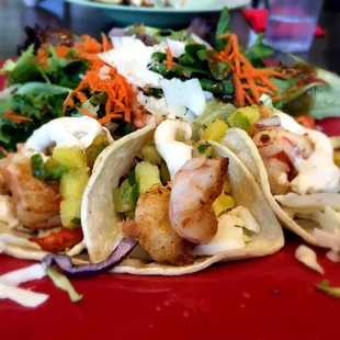 Shrimp tacos