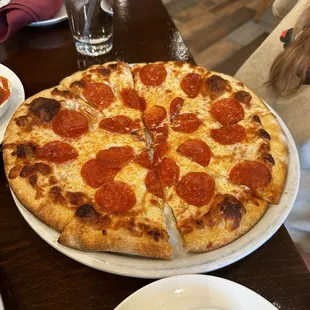 Pepperoni pizza