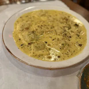 Ravioli al Pistacchio