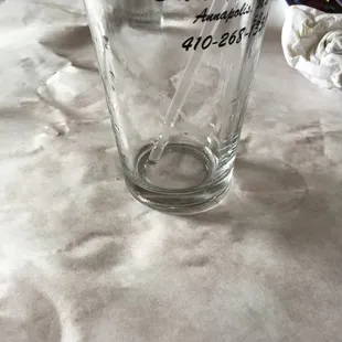 Empty glasses not getting filled smh