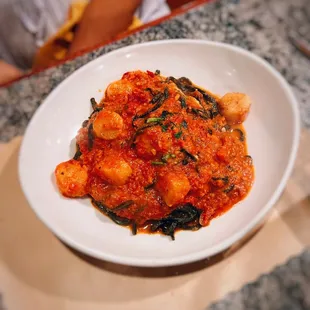 Black linguine scallops / $27.95