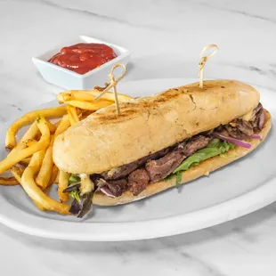 Skirt Steak Sandwich