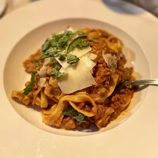 Fettuccine Bolognese