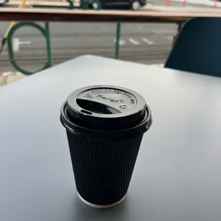 Latte with oat milk--delicious
