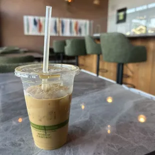 Iced Marzipan Latte