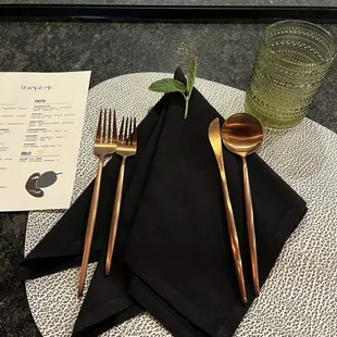 Cool place setting