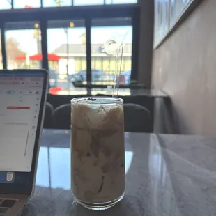 Iced Vanilla Latte