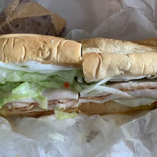 Turkey and Cheese Sub
