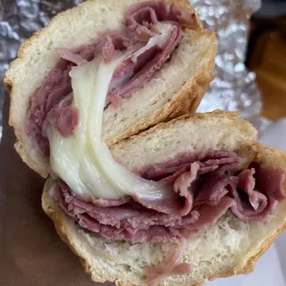 Corned Beef and Cheese Sub