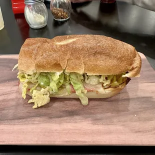 Hot Mama 1/2 sandwich