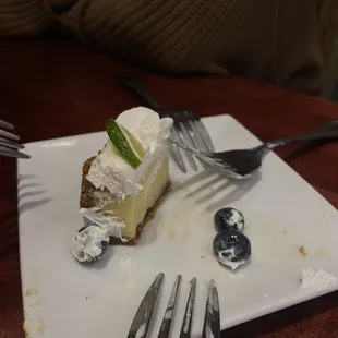 key lime pie (more like cheesecake)