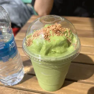 Pineapple Coconut smoothie was delicious and unique, really allowed the natural ingredients to shine. Not overly sweet or indulgent.