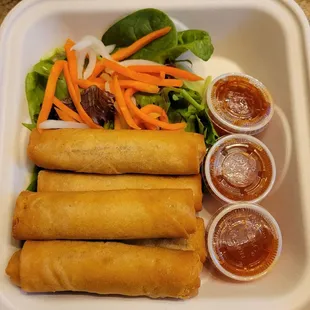 4-pc Eggrolls,  +1 promo Eggroll