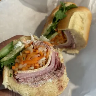 Combo banh mi  Combination