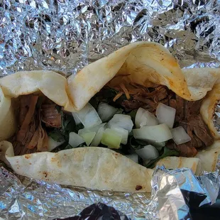 Barbacoa taco