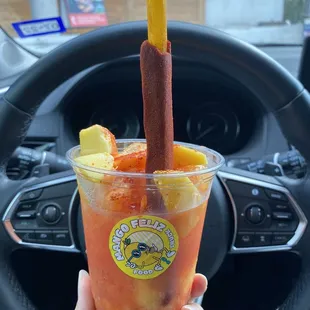 Mangonada, such a pretty drink!