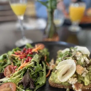 Smashed avocado