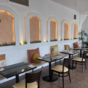 inside restaurant
