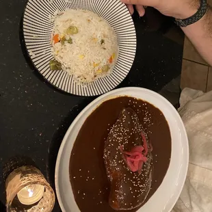 Mole chicken