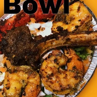 mixed kebab bowl