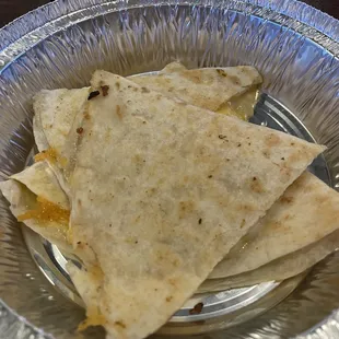Kids Cheese Quesadilla